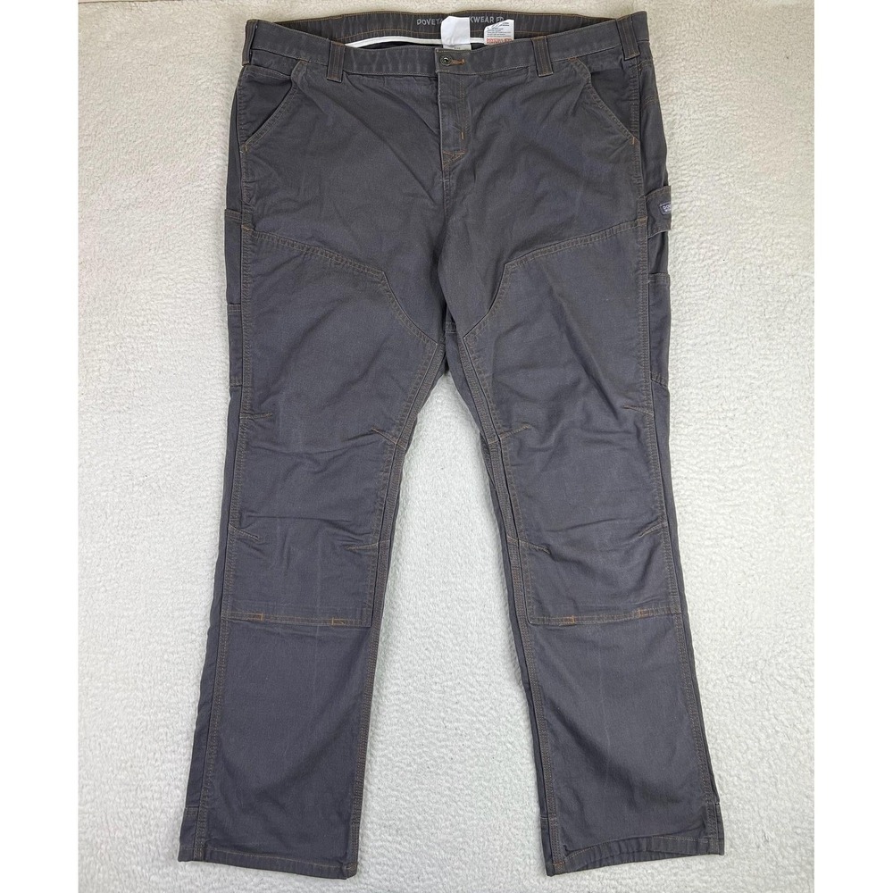 Dovetail Workwear FR Britt Utility Cargo Pants Womens 20 Gray DWS22P2F 32 Inseam